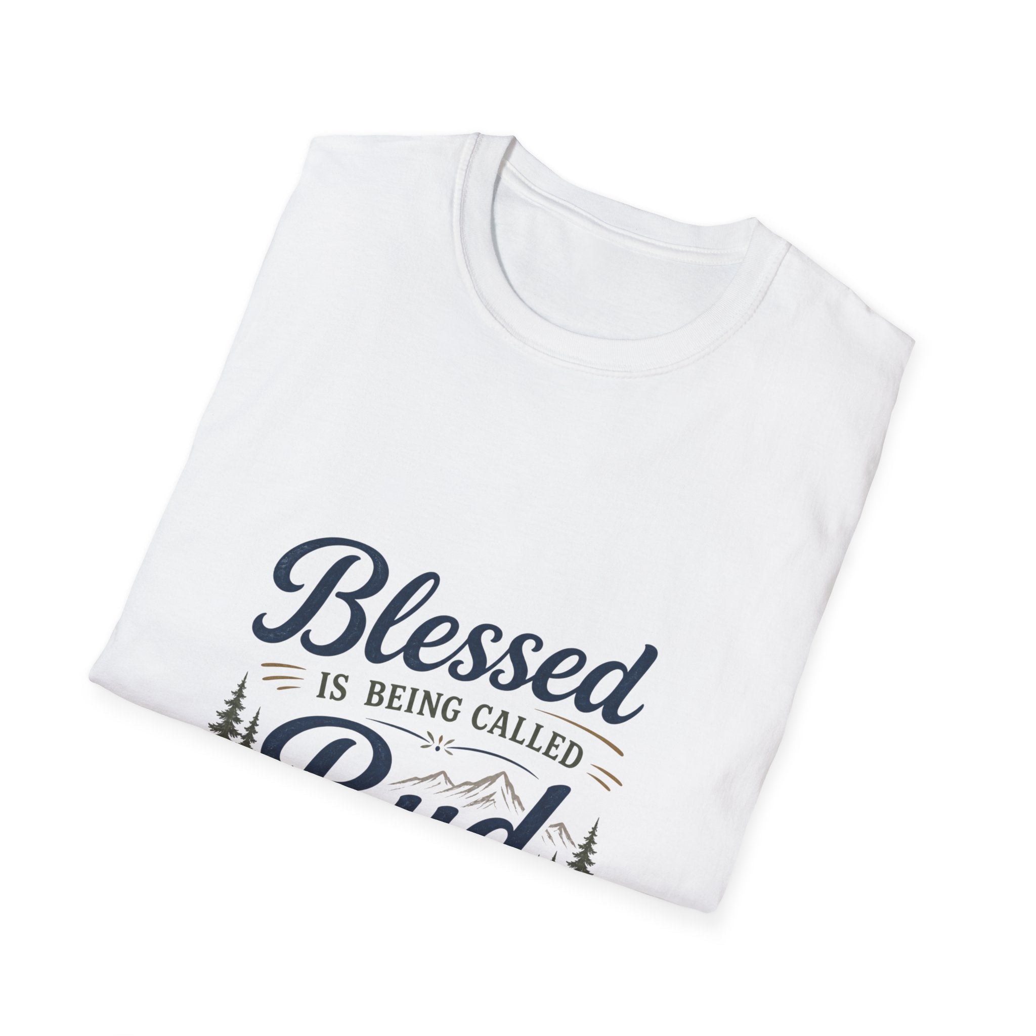 Blessed Is Being Called Bud T-Shirt — Rustic Fishing Dad Tee