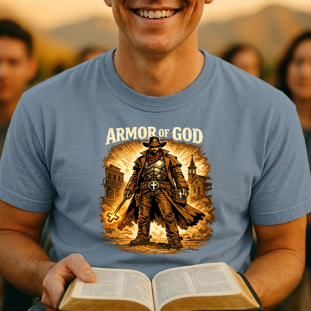 Armor of God T-Shirt — Christian Faith Graphic Tee