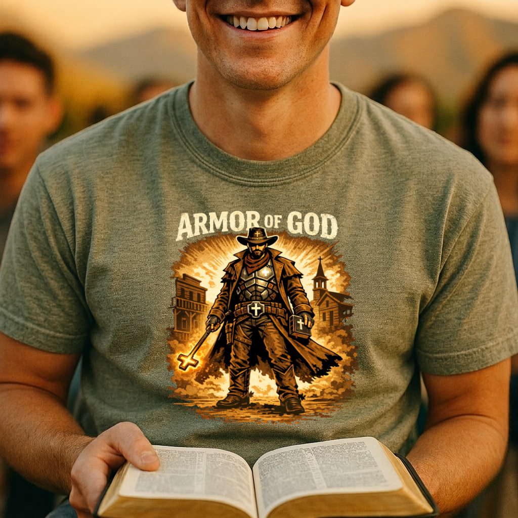 Armor of God T-Shirt — Christian Faith Graphic Tee