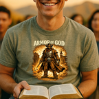 Armor of God T-Shirt — Christian Faith Graphic Tee
