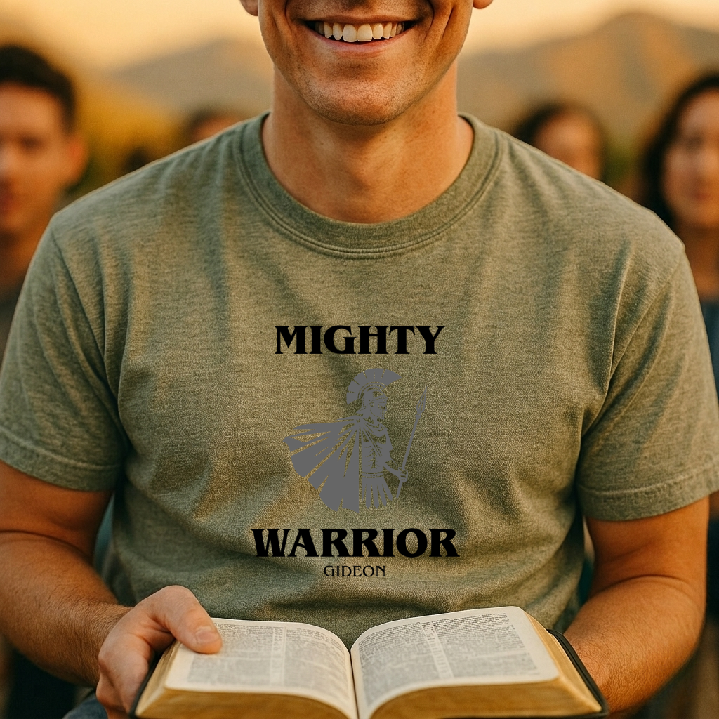 T-Shirt — Mighty Warrior Christian Inspirational Tee