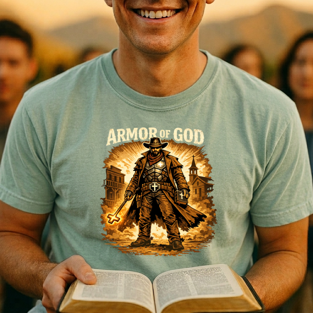 Armor of God T-Shirt — Christian Faith Graphic Tee