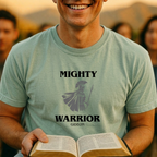 T-Shirt — Mighty Warrior Christian Inspirational Tee