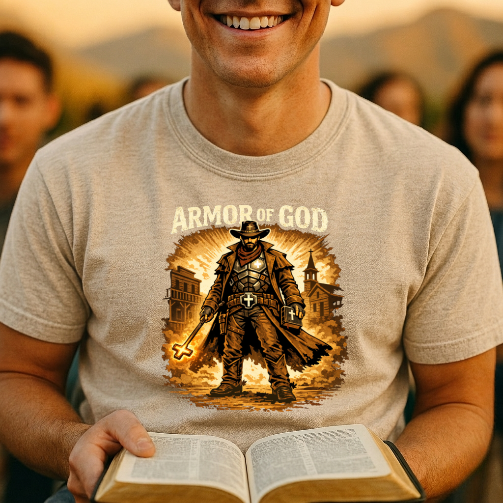Armor of God T-Shirt — Christian Faith Graphic Tee