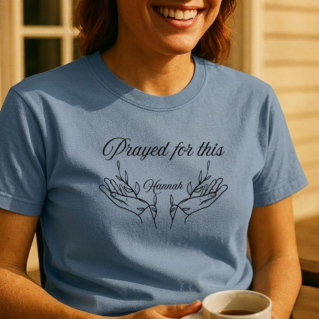 Prayed For This T-Shirt — Inspirational Hands & Prayer Graphic Tee