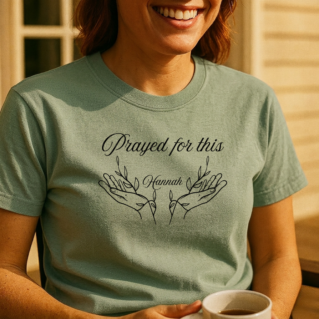 Prayed For This T-Shirt — Inspirational Hands & Prayer Graphic Tee